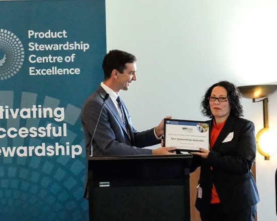 Tyre Stewardship Australia recognised as best practice product stewardship