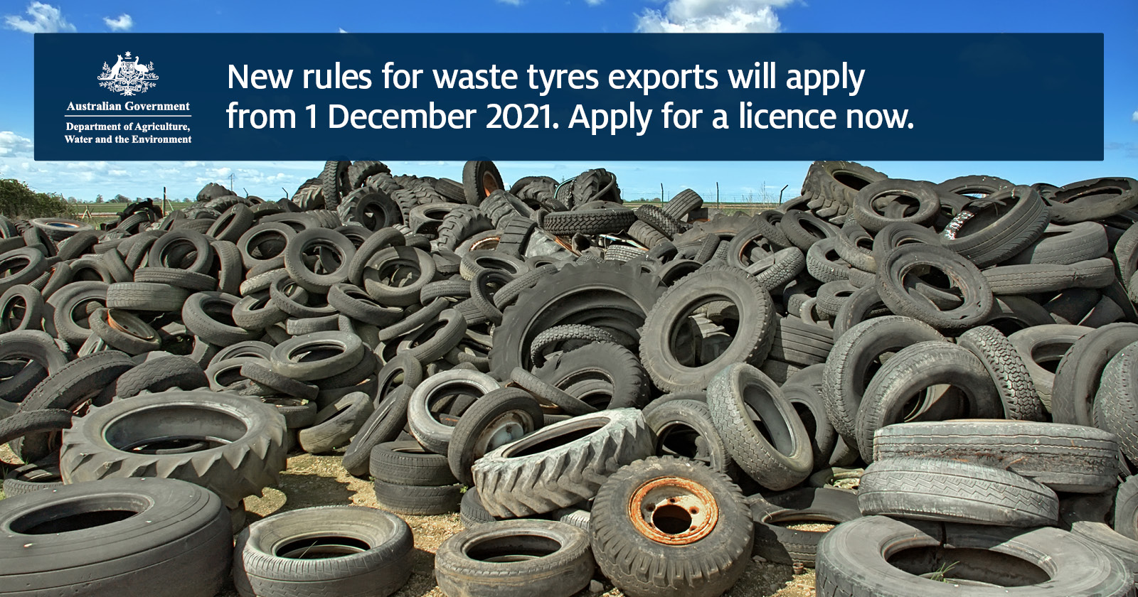 Getting ready for the waste tyres export ban – coming soon