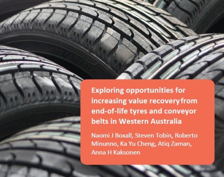 New report: End-of-life tyres and conveyor belts in WA