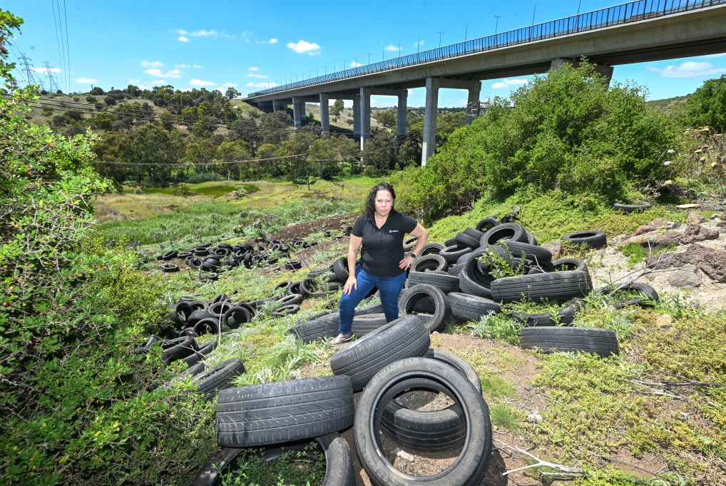 Illegal tyre dumping on the rise and Victoria is ‘copping it’